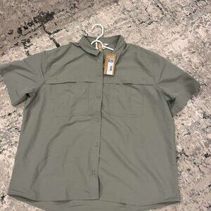 Eddie Bauer Women's Rainier Short-Sleeve Ripstop Shirt